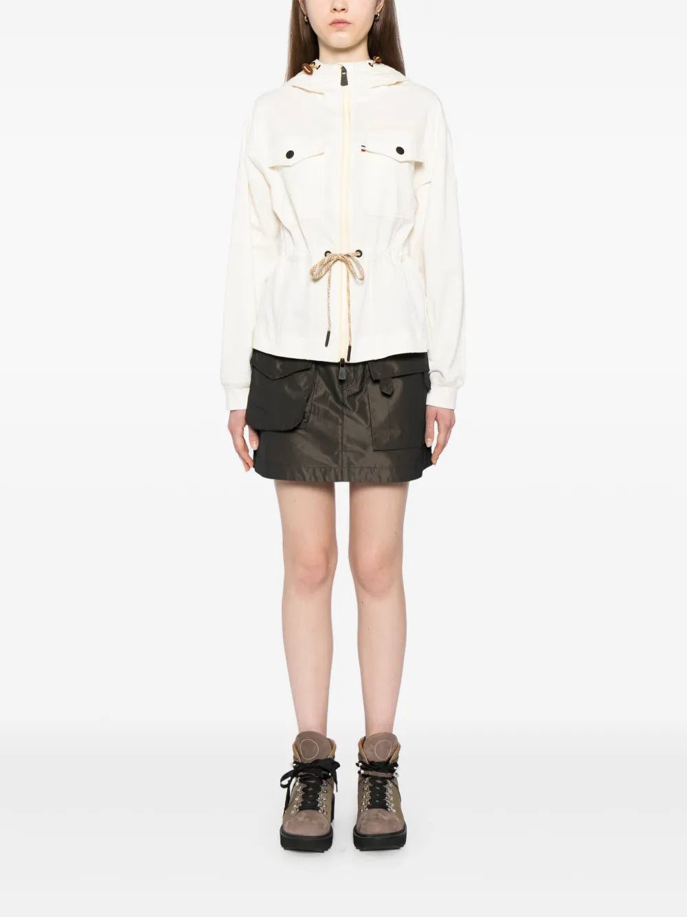 Vestes Veste coupe-vent Moncler Grenoble Beige Femme
