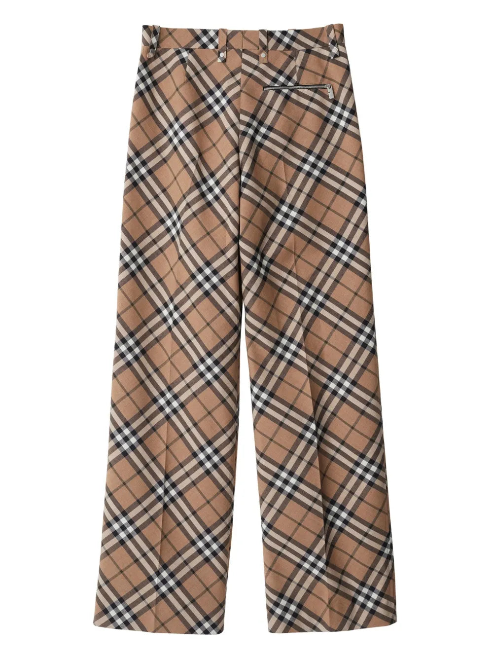Pants Checked Pants Burberry Beige Homme