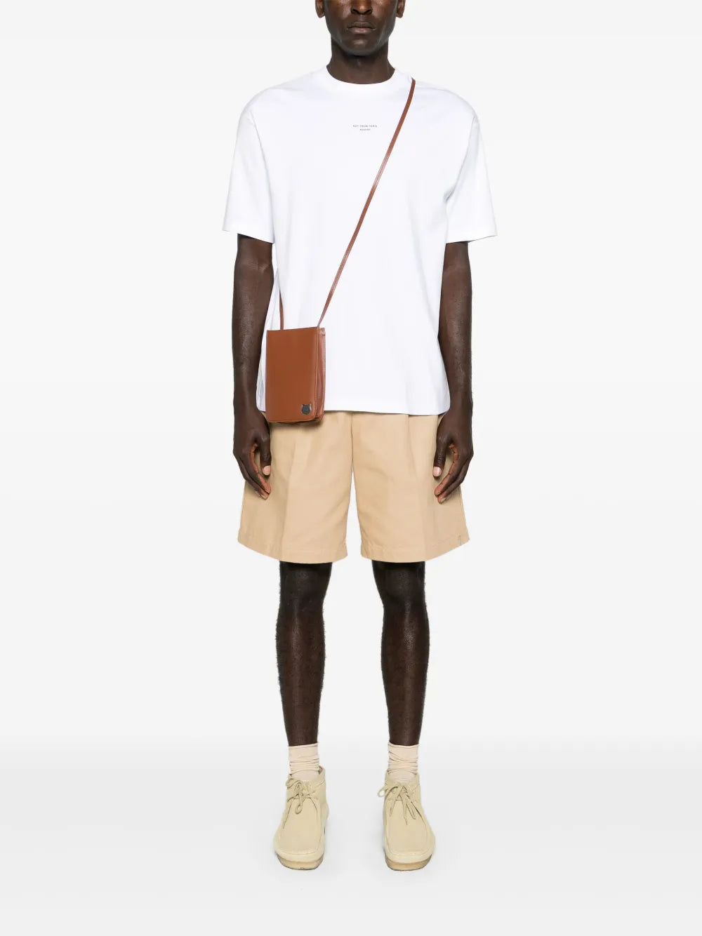 T-shirts T-shirt Slogan Classique blanc Drole De Monsieur Blanc Homme