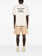 Camisetas T-Shirt Slogan Bege Drole De Monsieur Bege Homens