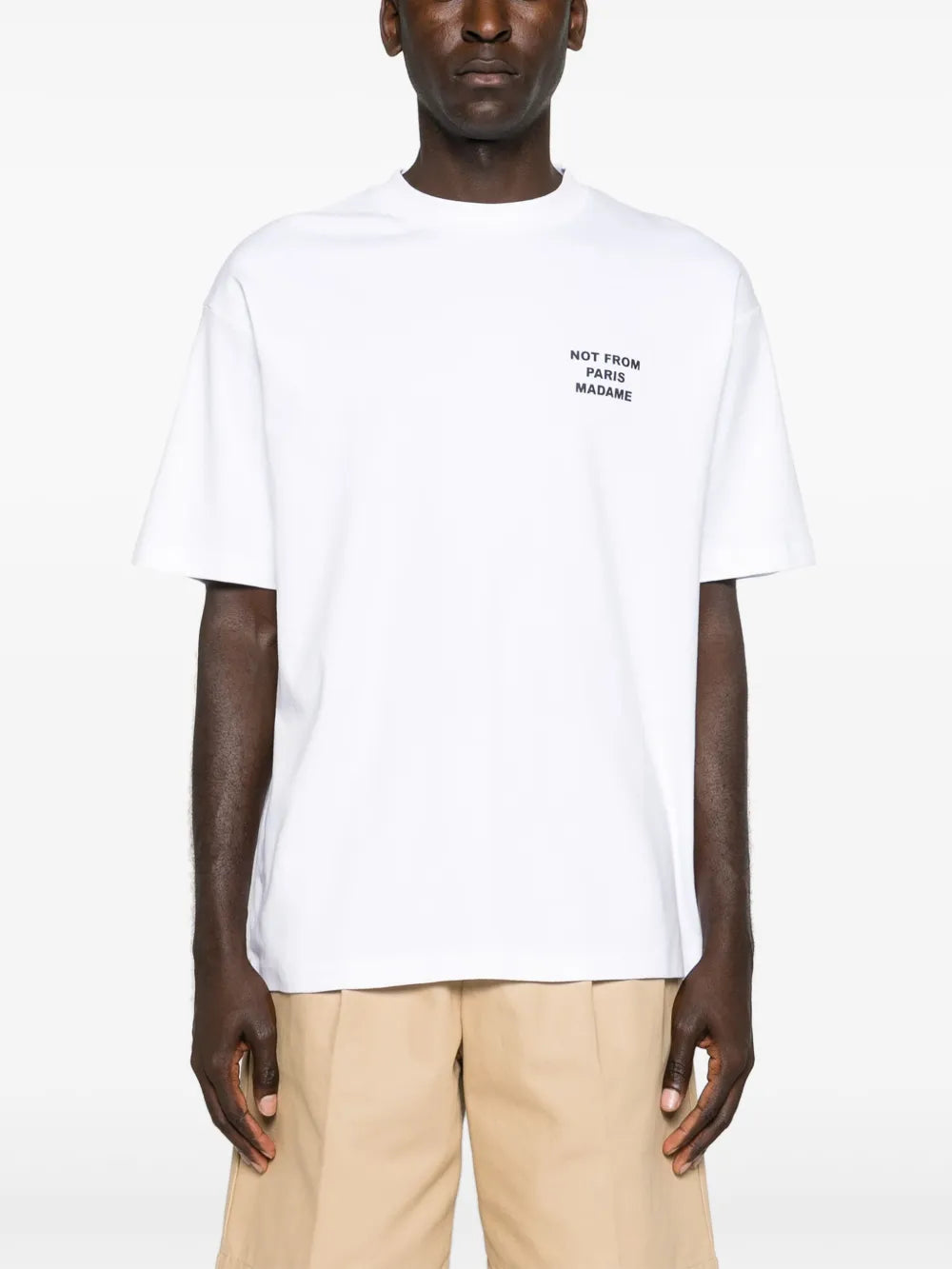 T-shirts T-shirt slogan Drole De Monsieur Blanc Homme