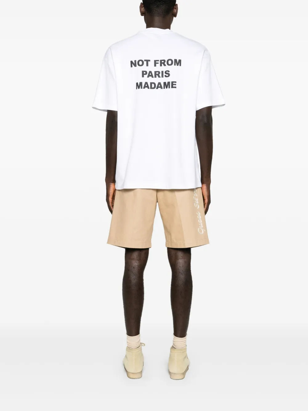 T-shirts T-shirt slogan Drole De Monsieur Blanc Homme