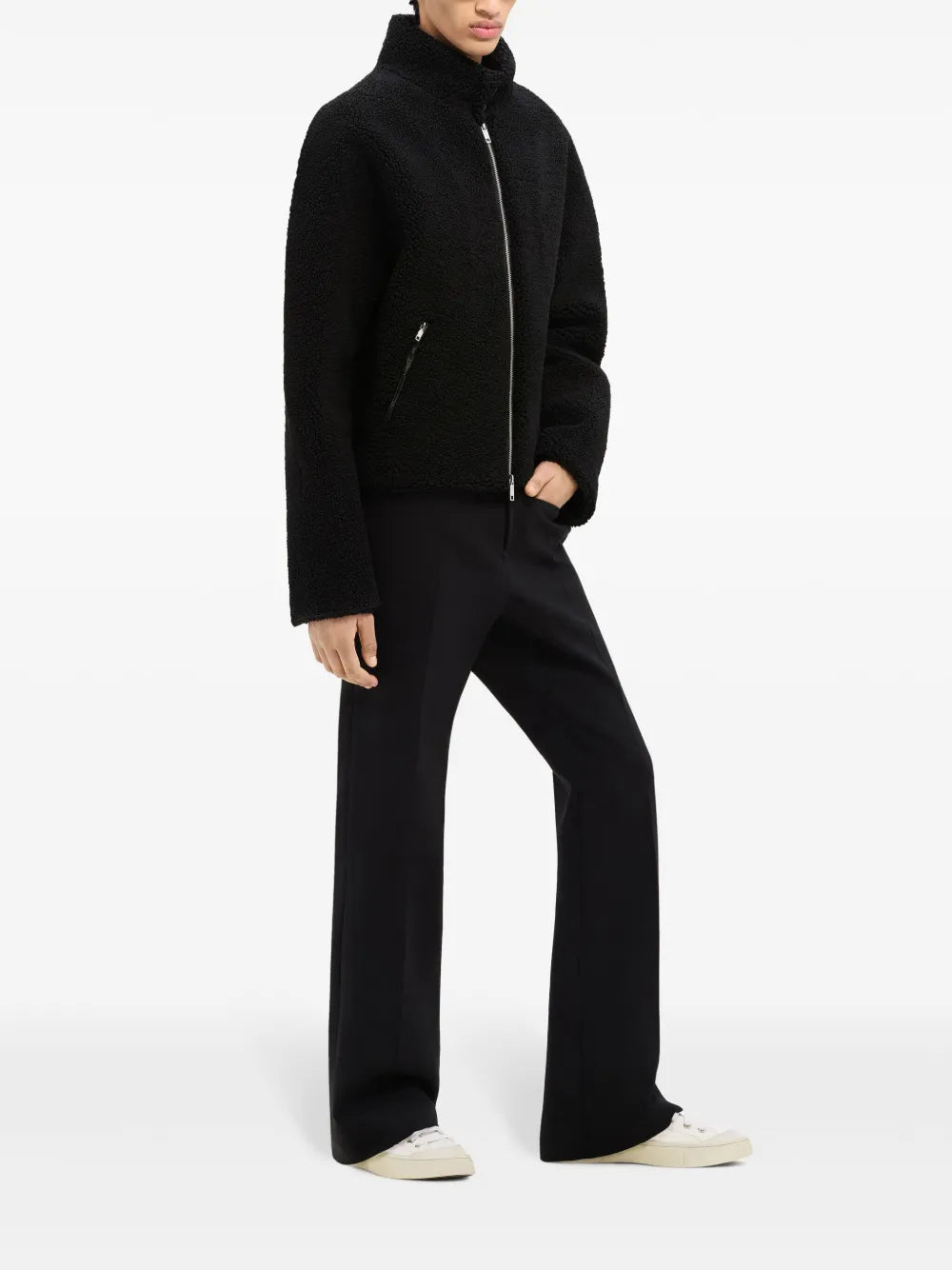Vestes Bomber en molleton Courrèges Noir Homme