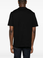 T-shirt T-Shirt Via Gesu Versace Nero Homme