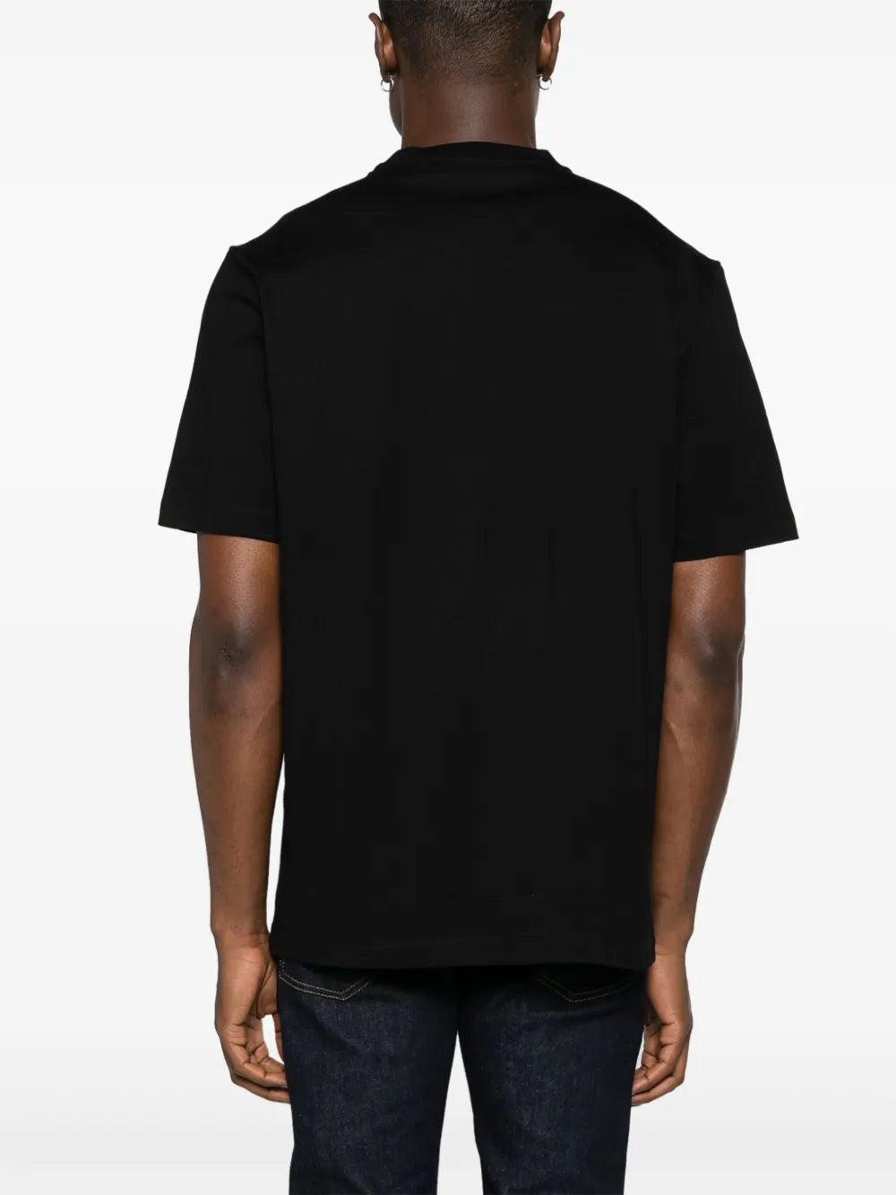 T-shirt T-Shirt Via Gesu Versace Nero Homme