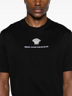 T-shirt T-Shirt Via Gesu Versace Nero Homme