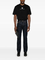 T-shirt T-Shirt Via Gesu Versace Nero Homme