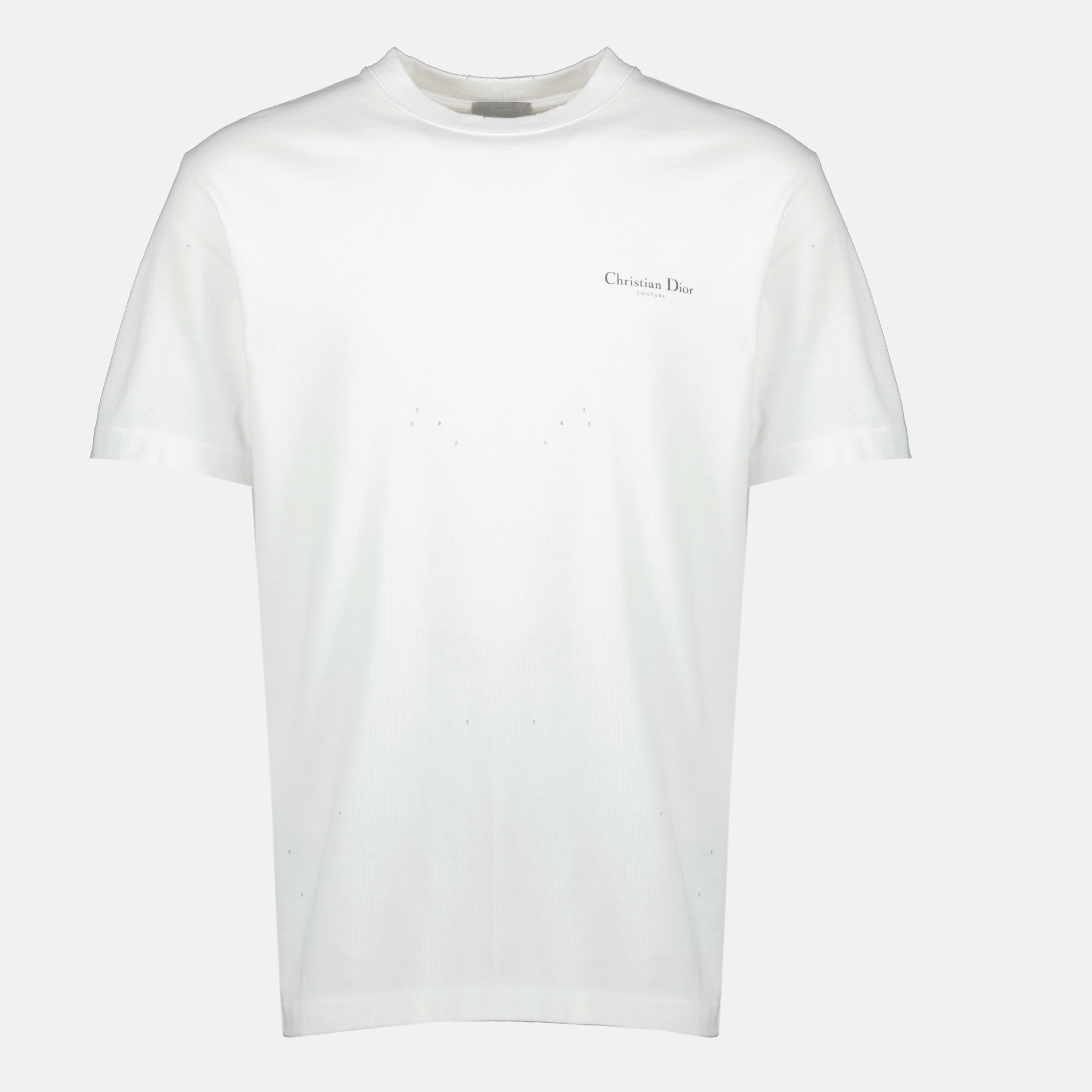 Bild des Herren-T-Shirts von Dior mit Maiglöckchen - Herbst-Winter 2025 - Vorderansicht