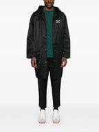 Manteaux Parka Not from Paris Madame Drole De Monsieur Noir Homme