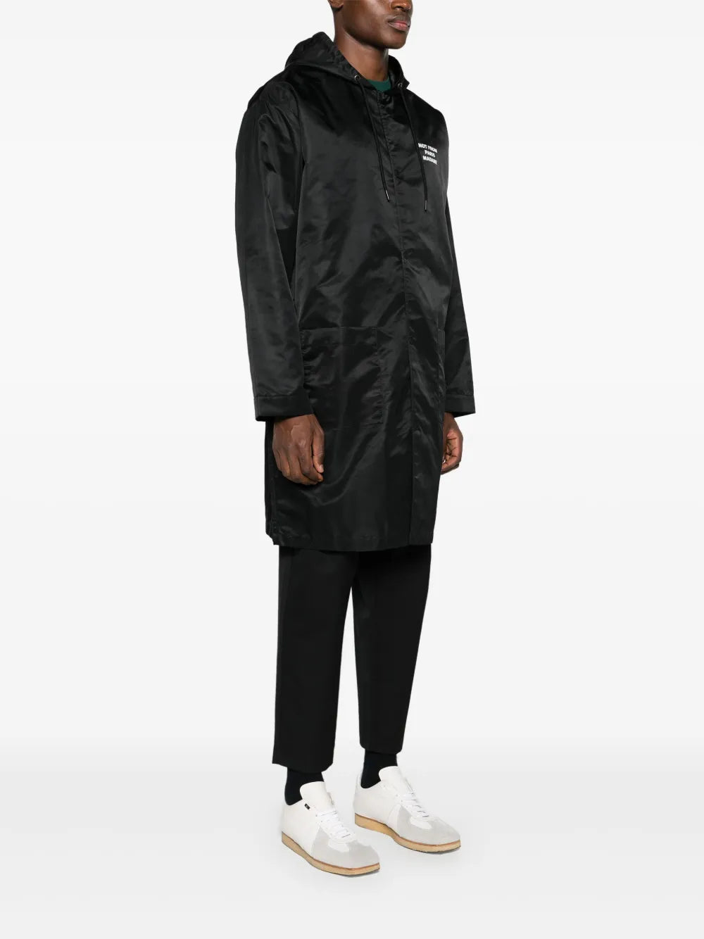 Manteaux Parka Not from Paris Madame Drole De Monsieur Noir Homme