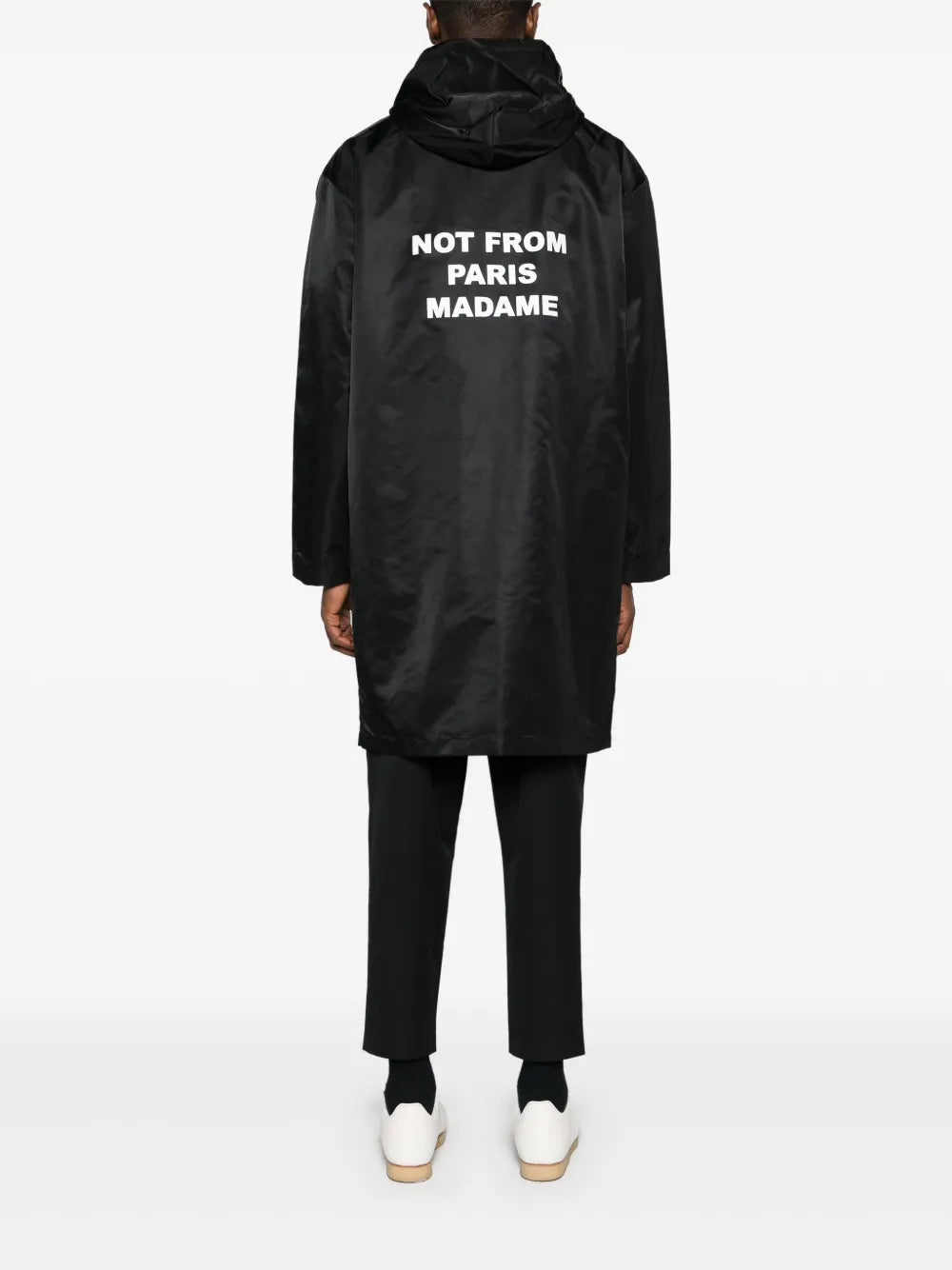 Manteaux 파카 노트 프롬 파리 마담 Drole De Monsieur Noir Homme