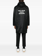 Manteaux Parka Not from Paris Madame Drole De Monsieur Noir Homme
