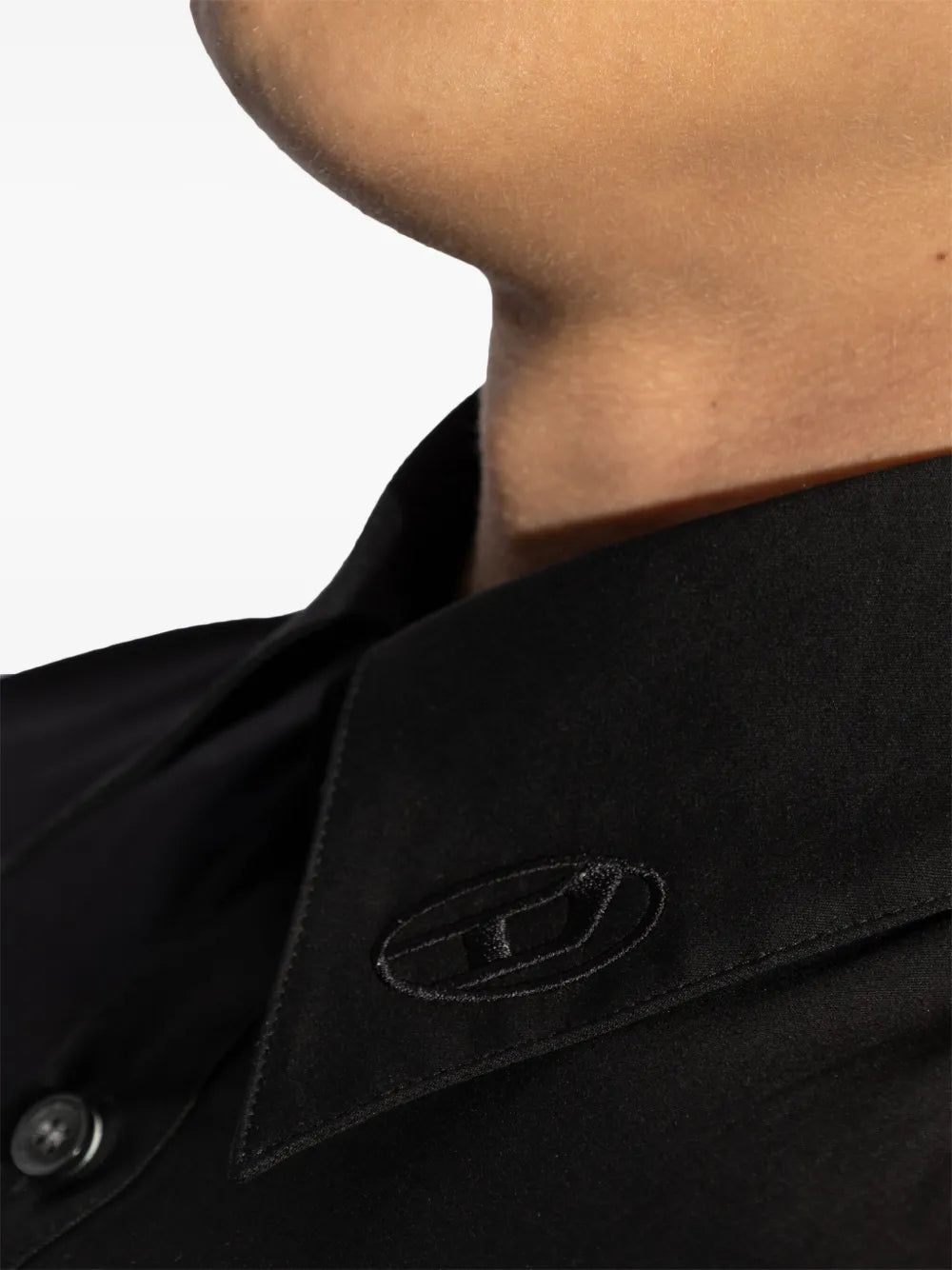 シャツ S-Fitty-A ブラックシャツ Diesel 黒 メンズ