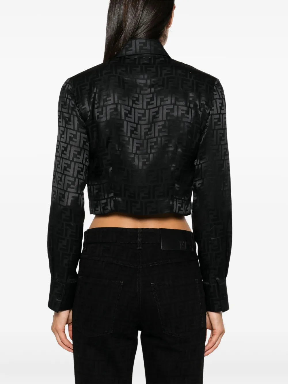 Pantalons Jean FF Fendi Noir Femme