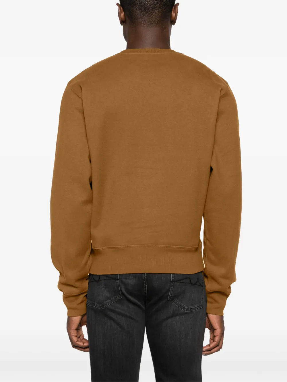 Felpe Felpa YSL Saint Laurent Marrone Homme