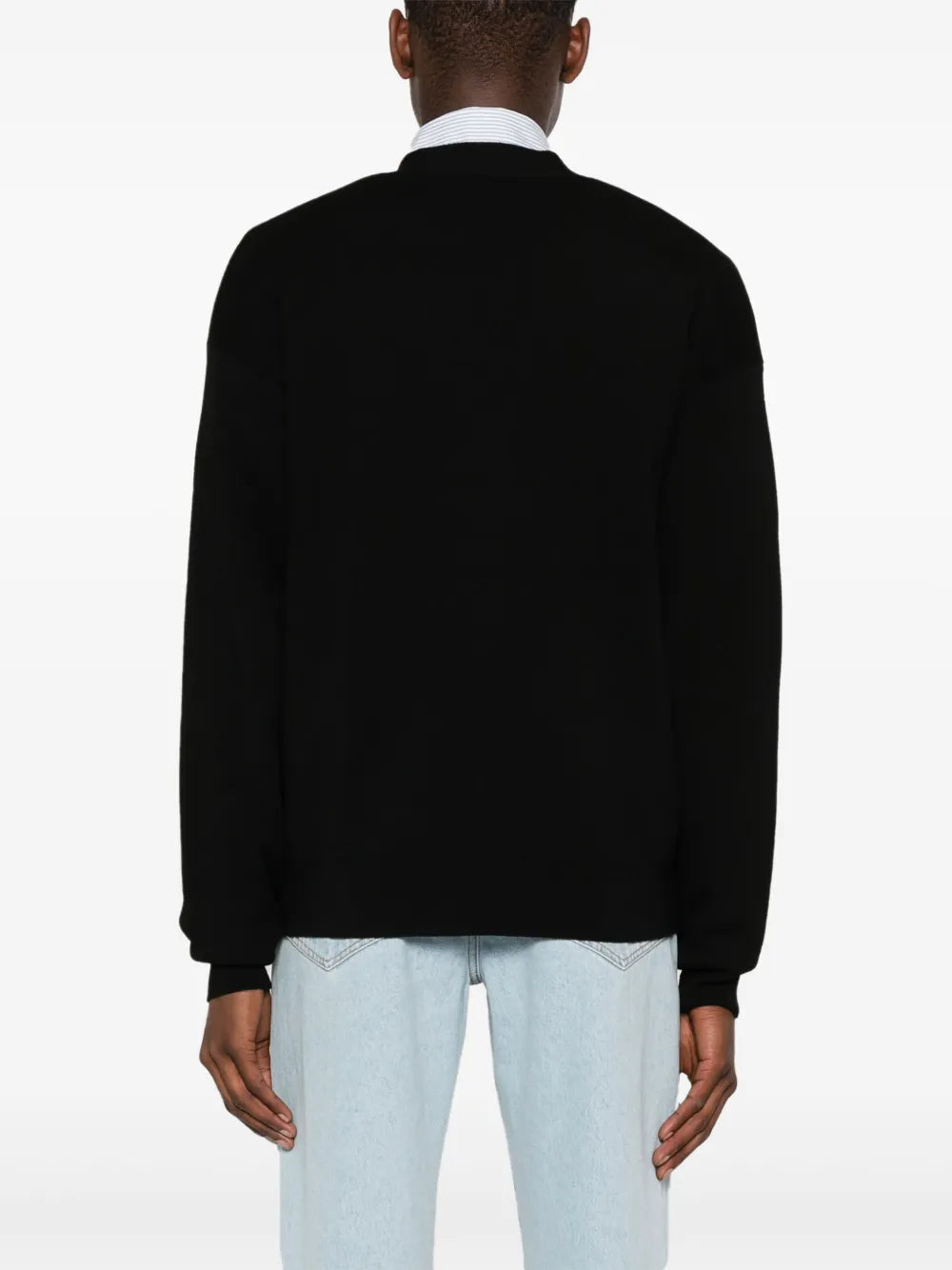 Maille Cardigan Drôle Drole De Monsieur Noir Homme