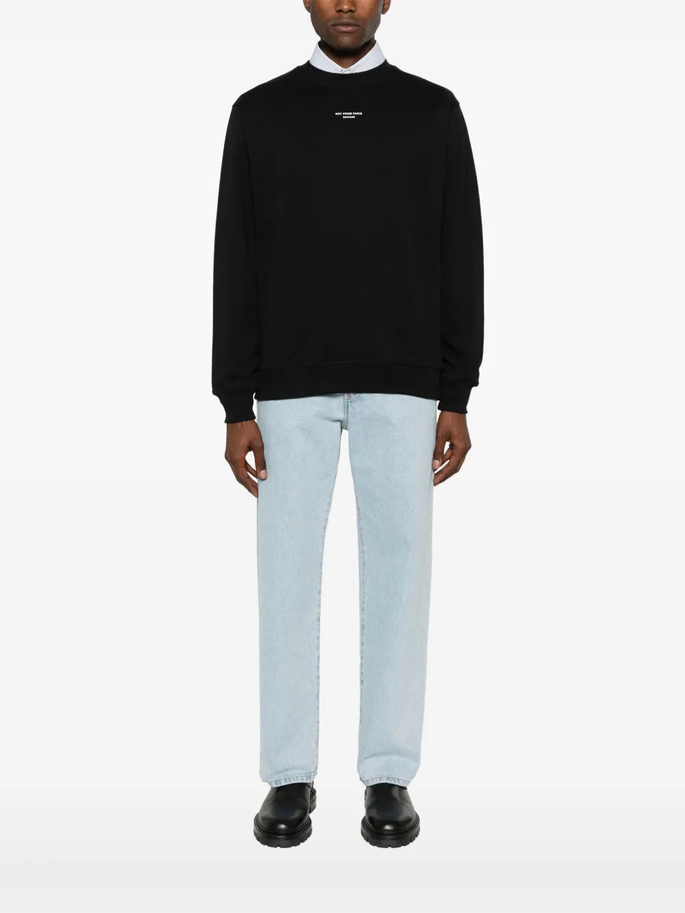 Sweatshirts Klassisches Slogan-Sweatshirt Drole De Monsieur Schwarz Homme