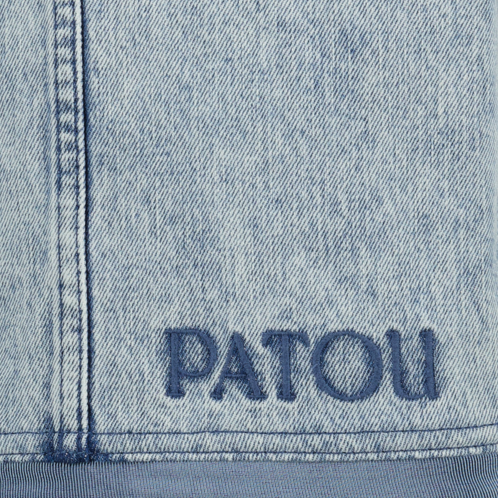 Image de l'article Veste courte en denim bleu de la marque Patou pour Femme - Saison Printemps-Été 2026 - Vue détaillée_1