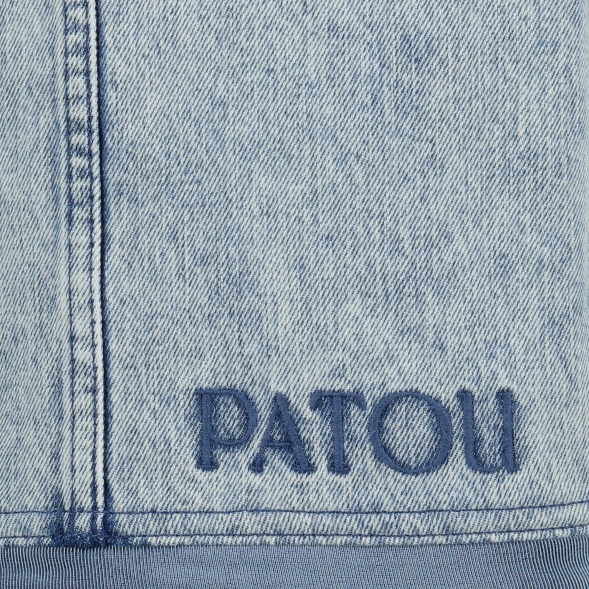 Image de l'article Veste courte en denim bleu de la marque Patou pour Femme - Saison Printemps-Été 2026 - Vue détaillée_1