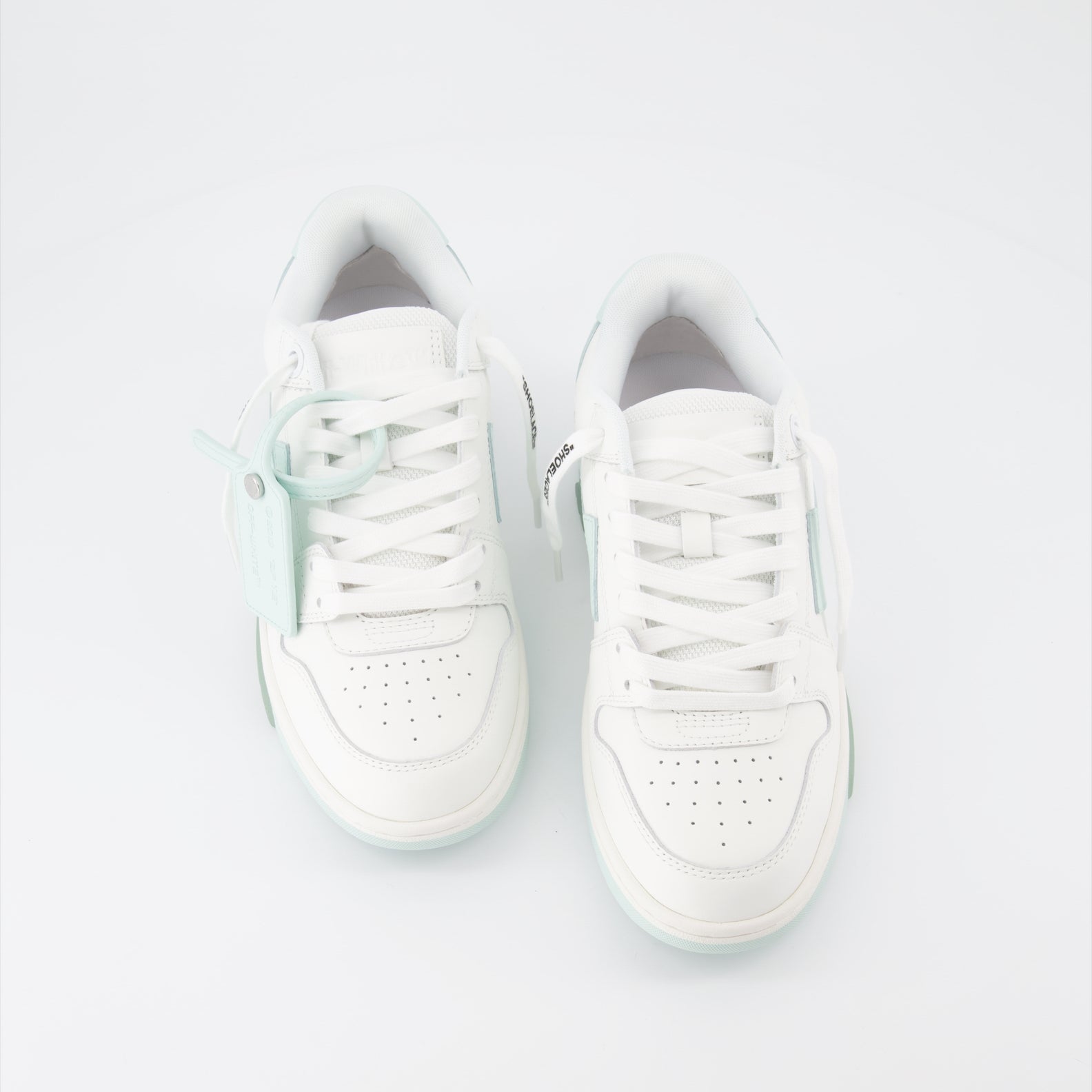 Sneaker OWIA259C99LEA003 0151 white mint Off-White Azul Femme