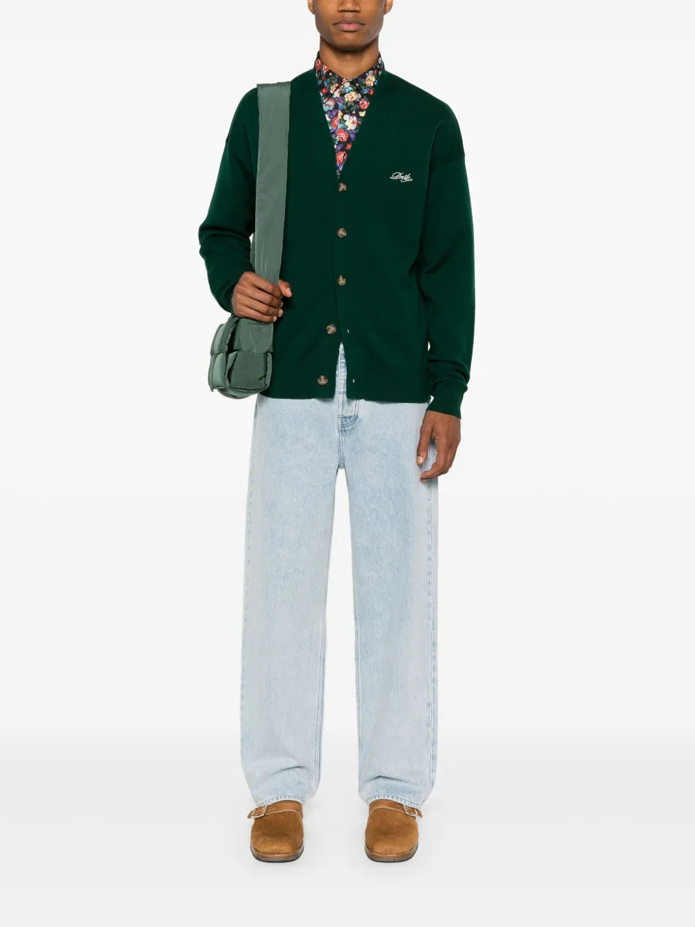 Maille Cardigan Drôle Drole De Monsieur Vert Homme