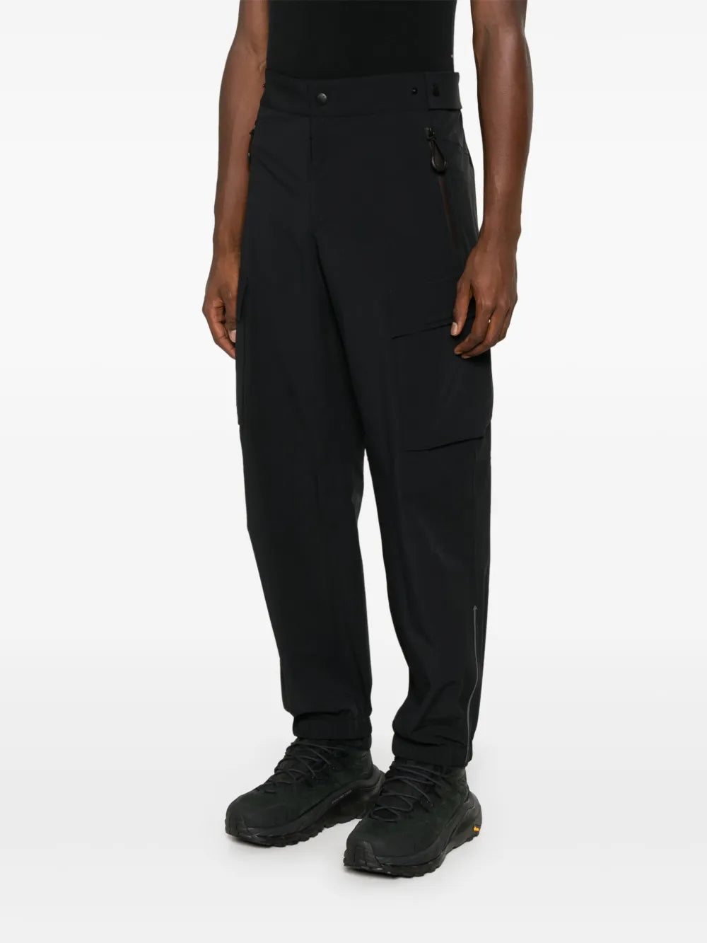Pantalones Pantalones cargo negros Moncler Grenoble Negro Homme