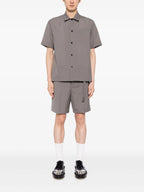 Pantalones Cortos Pantalones Cortos con Cinturón Sacai Gris Hombres