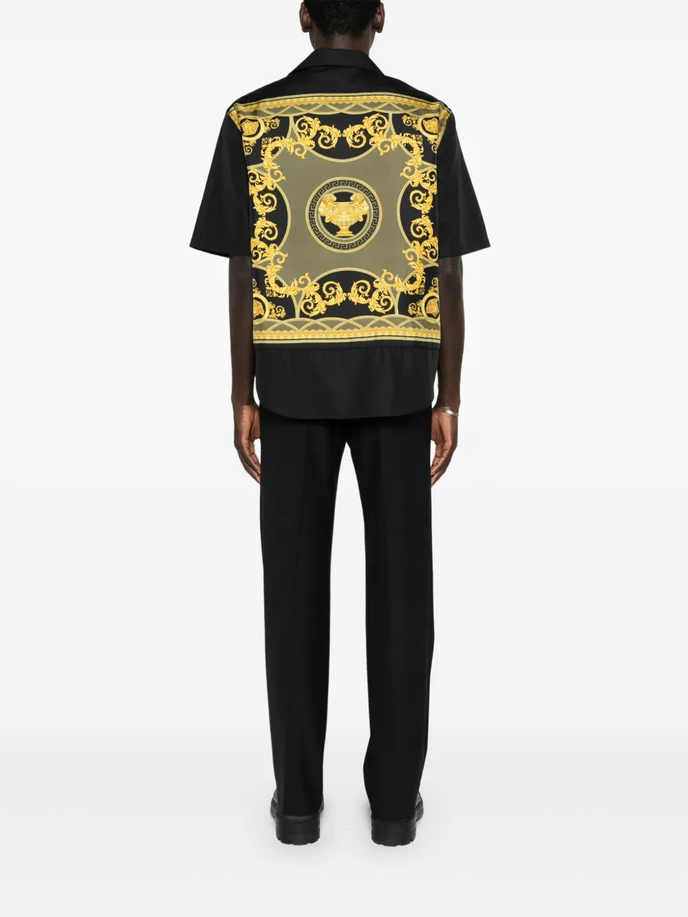 Hemden Das Hemd der Götter-Cut Versace Schwarz Homme