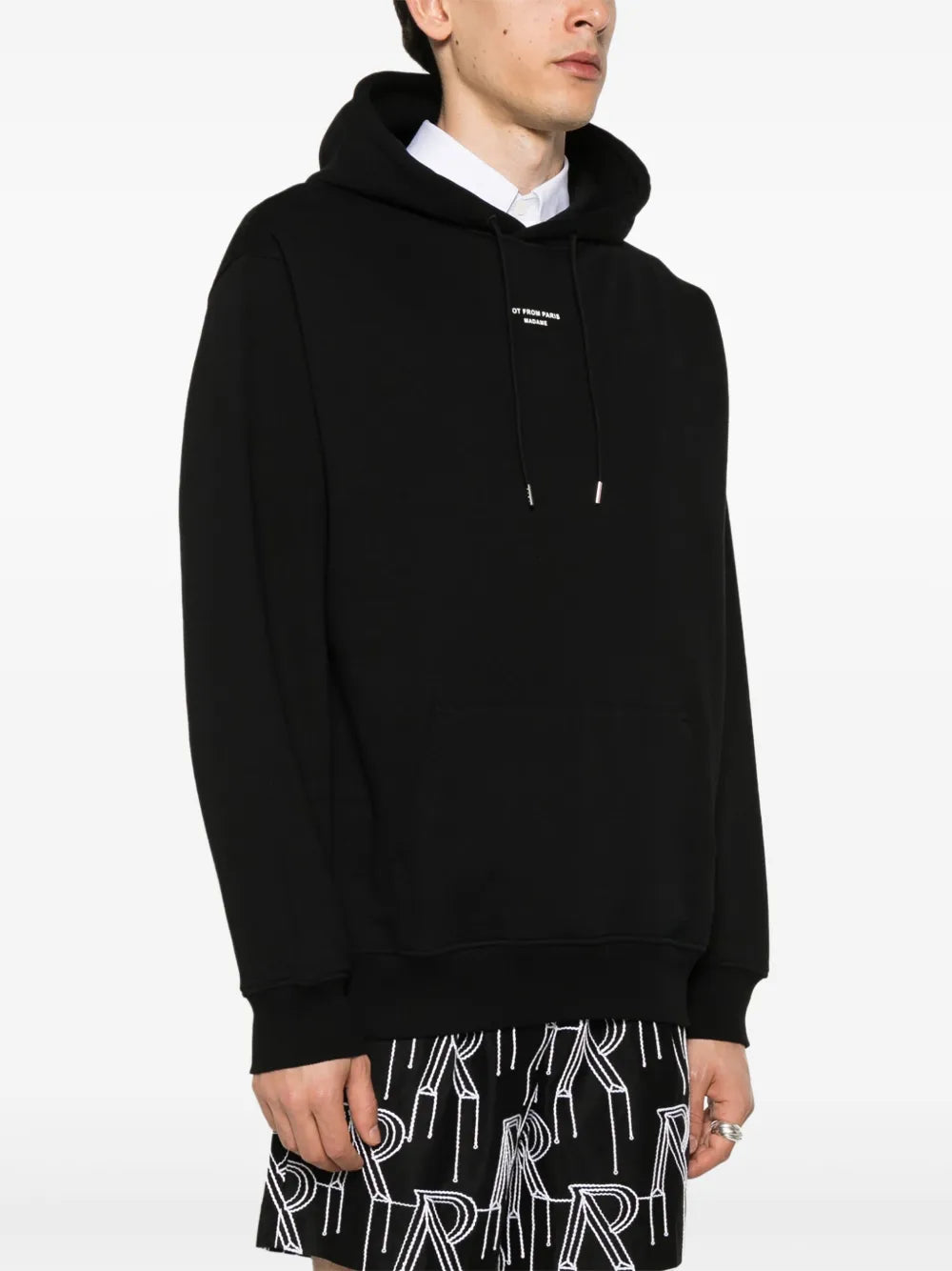 Sweatshirts Sweat à capuche Slogan Drole De Monsieur Noir Homme