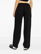 Pantalones Pantalones de chándal con logo Moncler Negro Femme