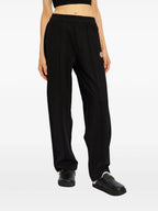 Pantalones Pantalones de chándal con logo Moncler Negro Femme