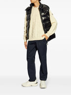 Vestes Chaqueta de plumas sin mangas Bormes Moncler Noir Homme