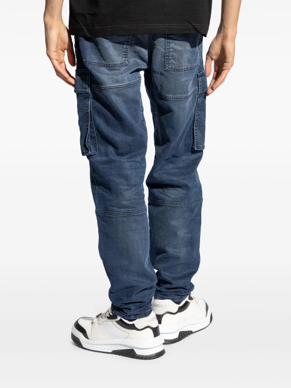 Pantalons Jean cargo 2050 D-KRooley Diesel Bleu Homme