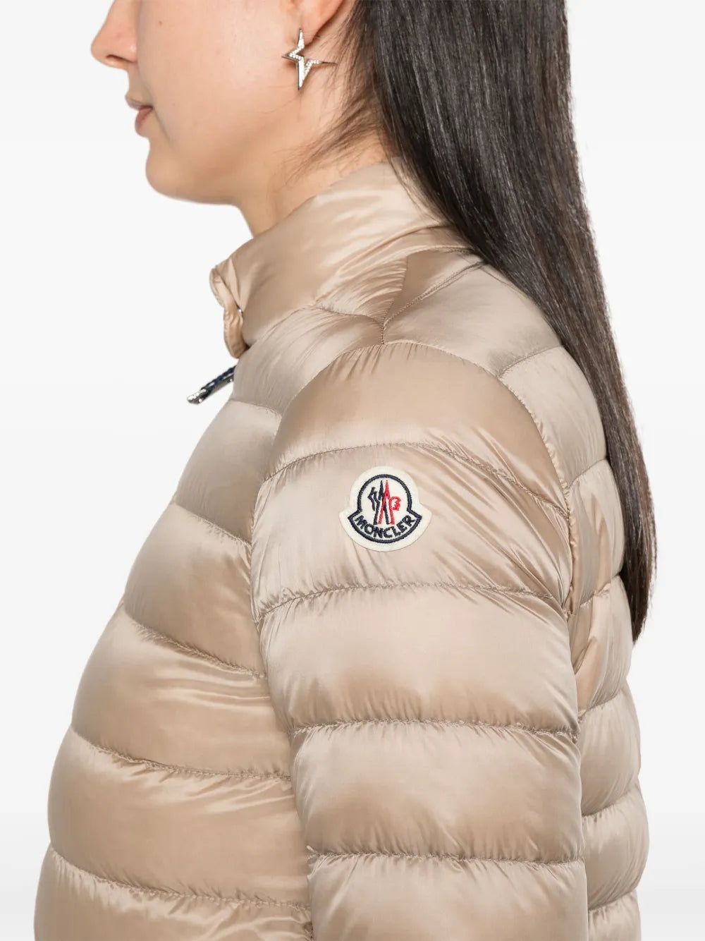 Vestes Doudoune Lans Moncler Beige Femme