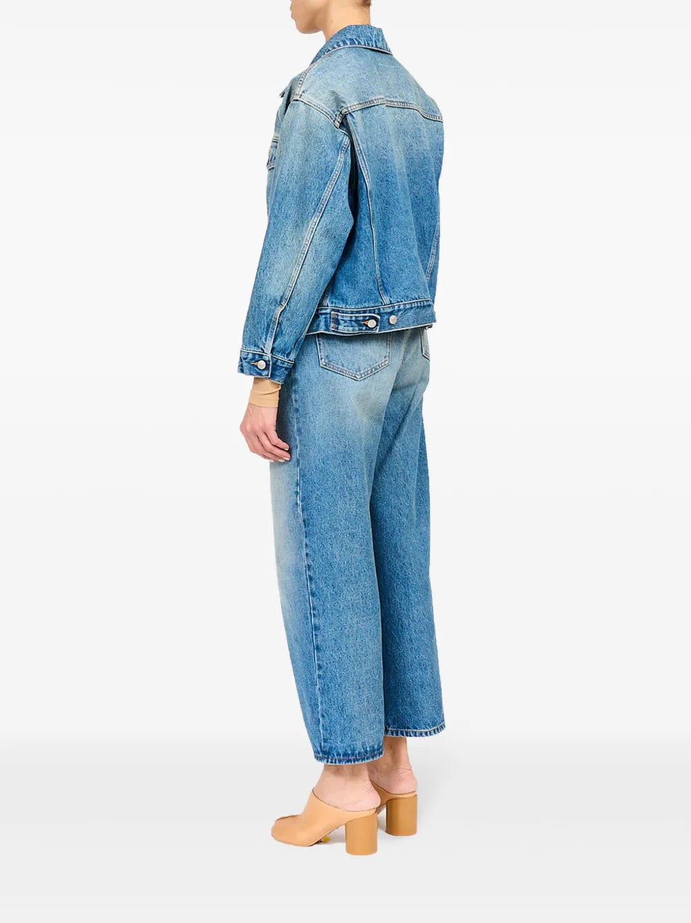 Vestes Veste en jeans Mm6 Bleu Femme