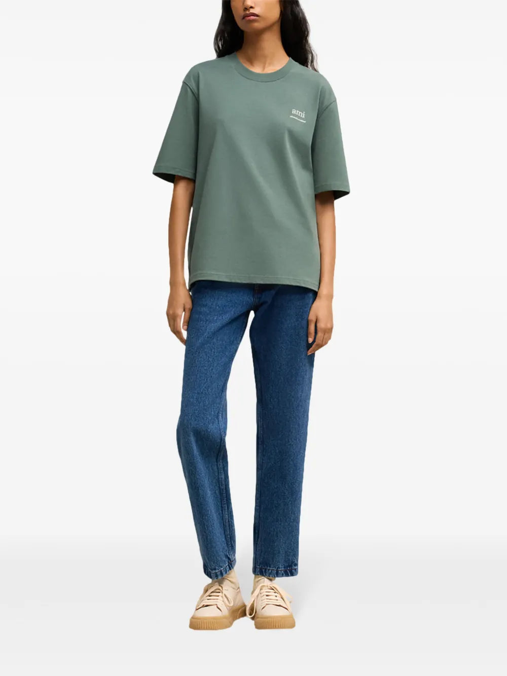 T-shirt T-shirt Alexandre Matiussi Ami PARIS Verde Unisex