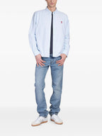 Camisas Camisa de Algodão Ami PARIS Azul Unissex