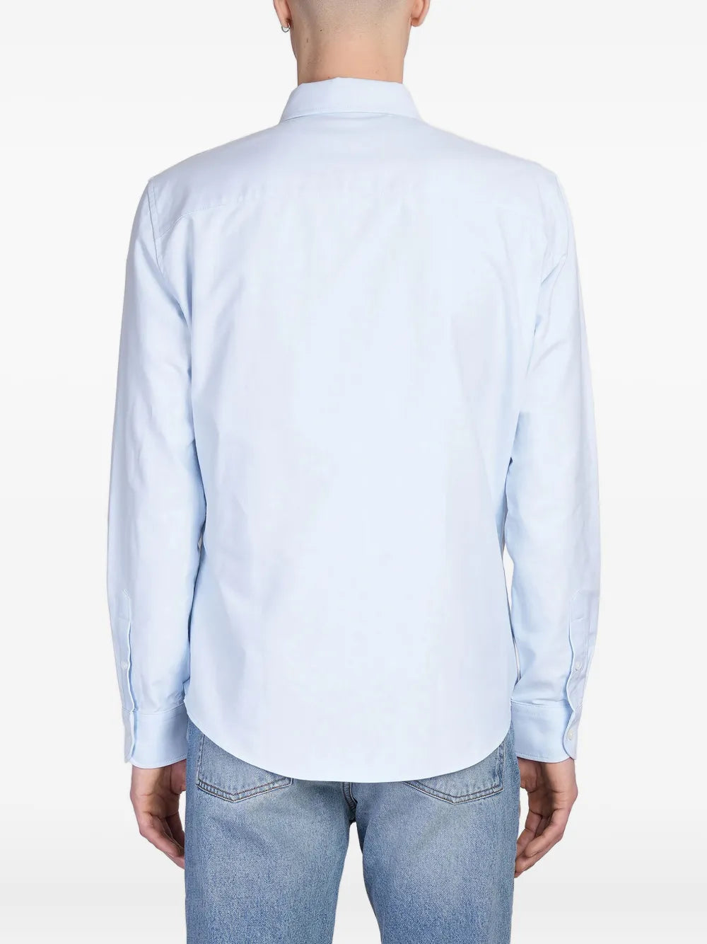 Camisas Camisa de Algodão Ami PARIS Azul Unissex