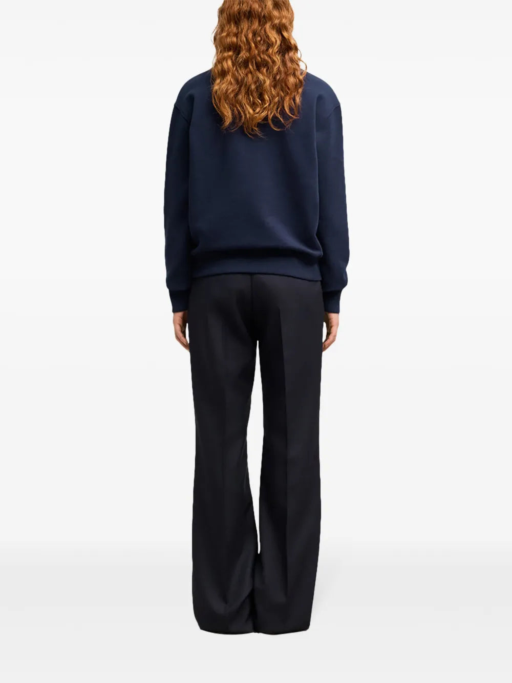 Sweatshirts Pull ami de coeur Ami PARIS Bleu foncé Unisexe