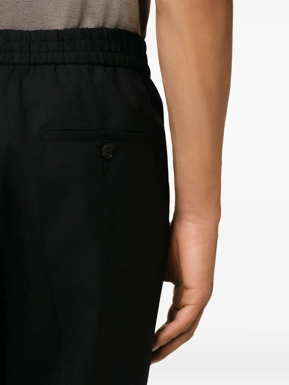 Pants Wool Pants Ami PARIS Black Homme