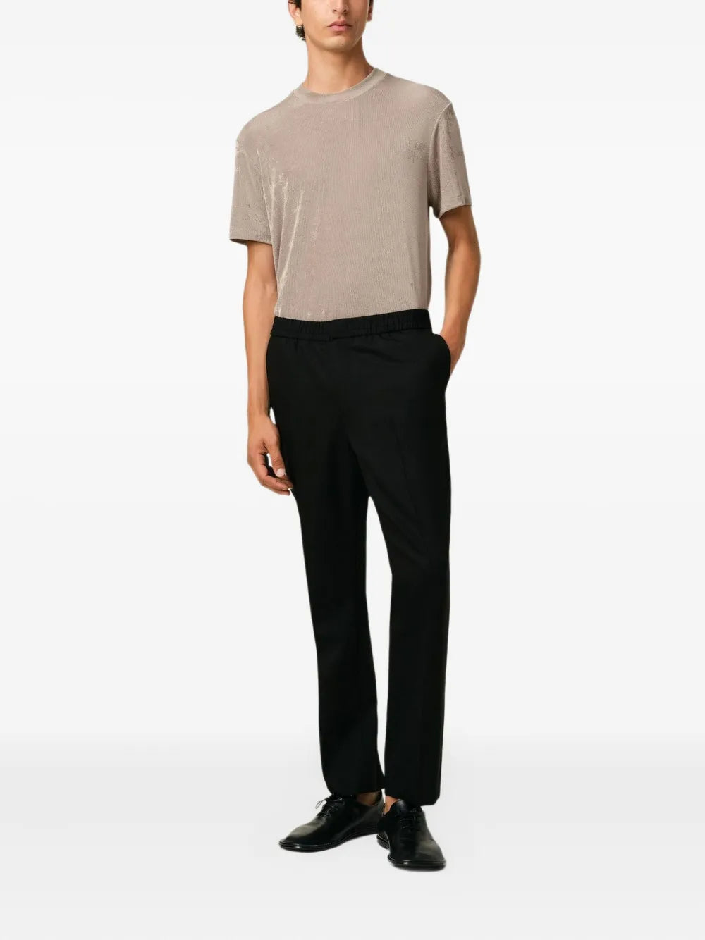 パンツ ウールパンツ Ami PARIS 黒 Homme