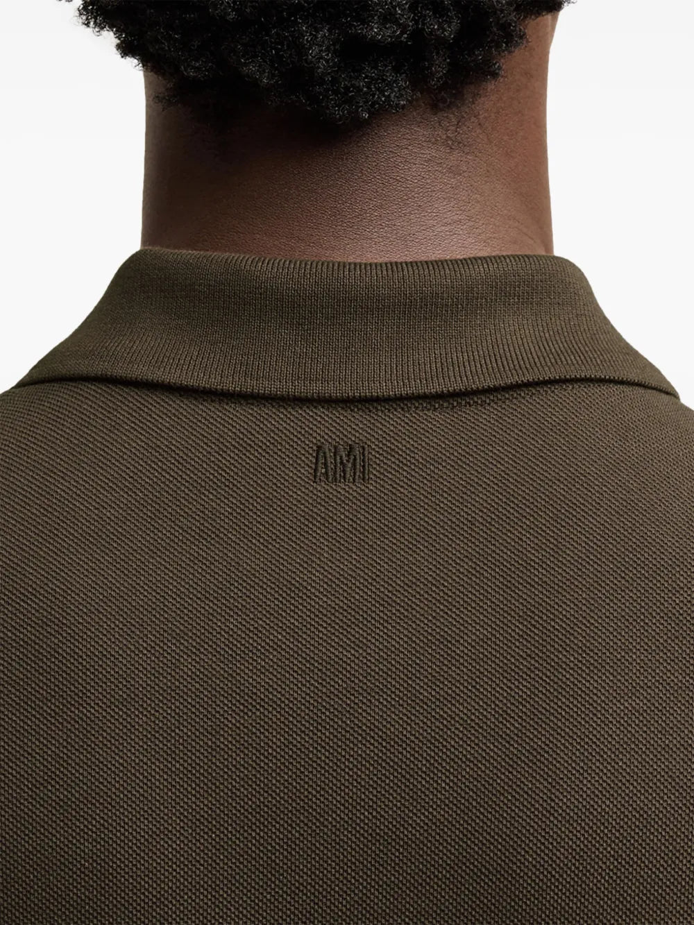 Polos Polo Ami de Coeur Ami PARIS Marrón Unisexo