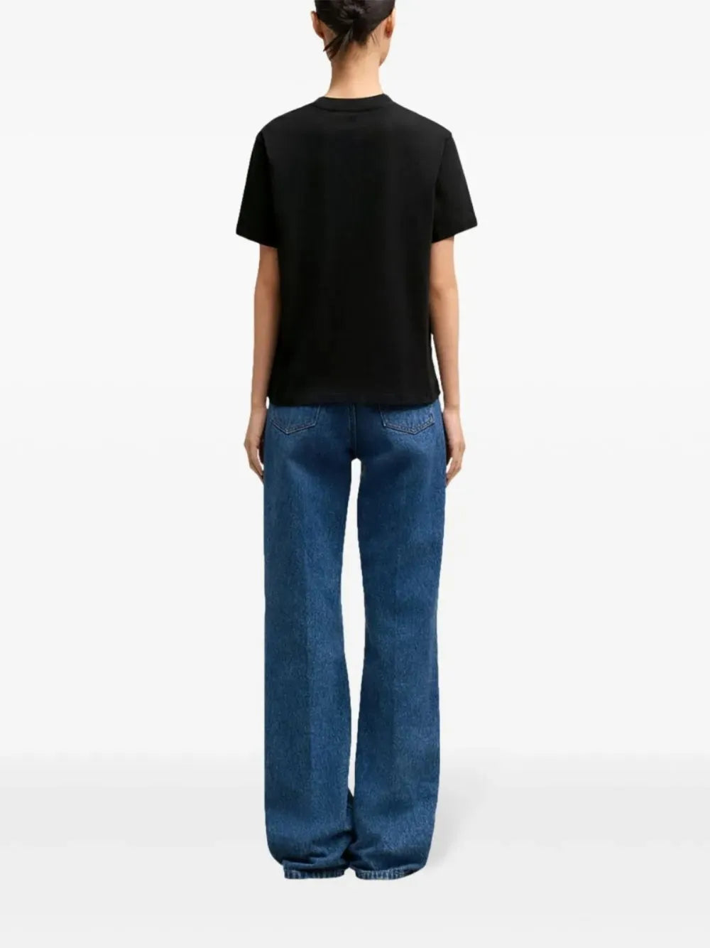 T-shirt T-shirt Ami de coeur Ami PARIS Nero Unisex