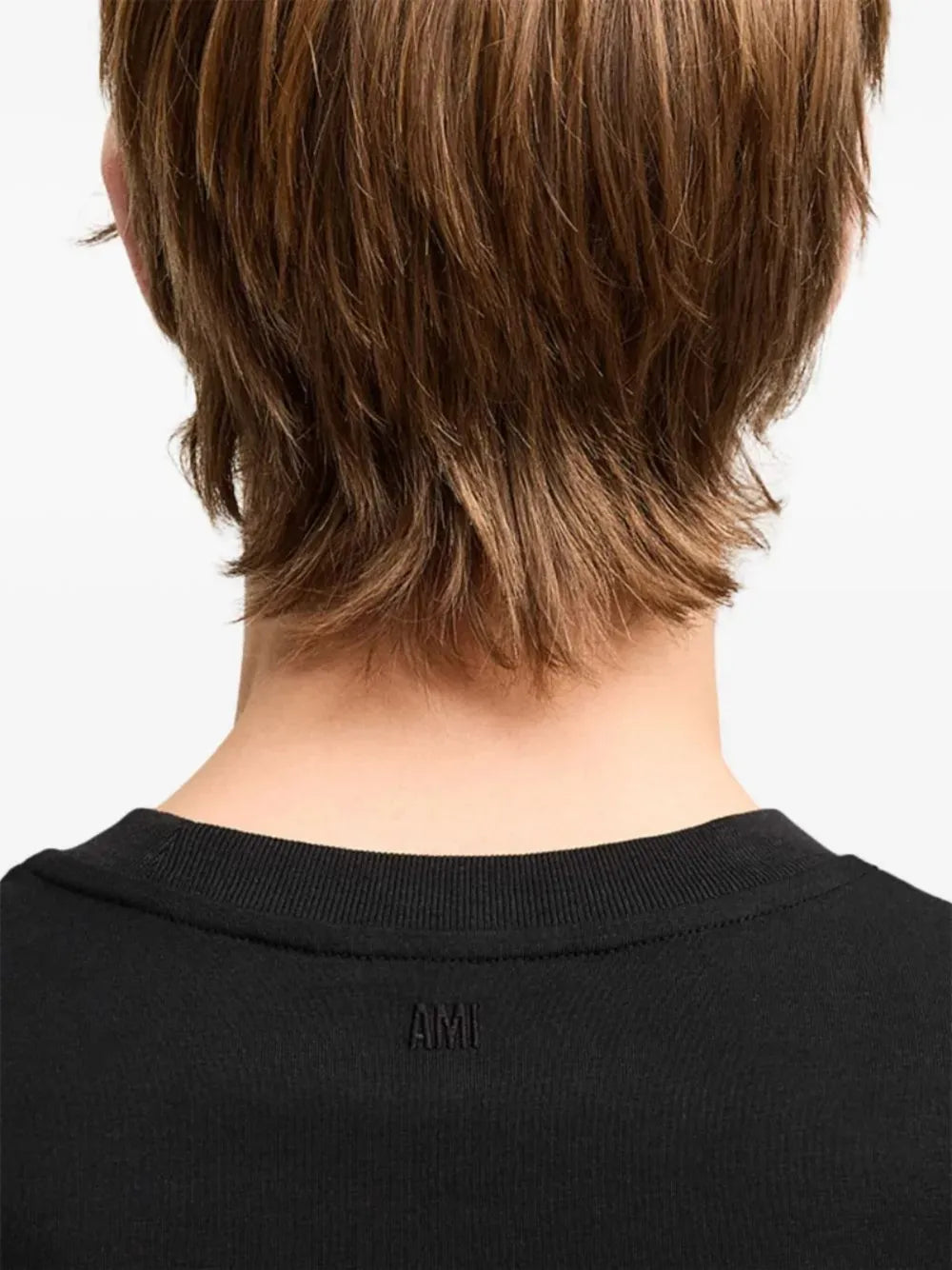 T-shirt T-shirt Ami de coeur Ami PARIS Nero Unisex