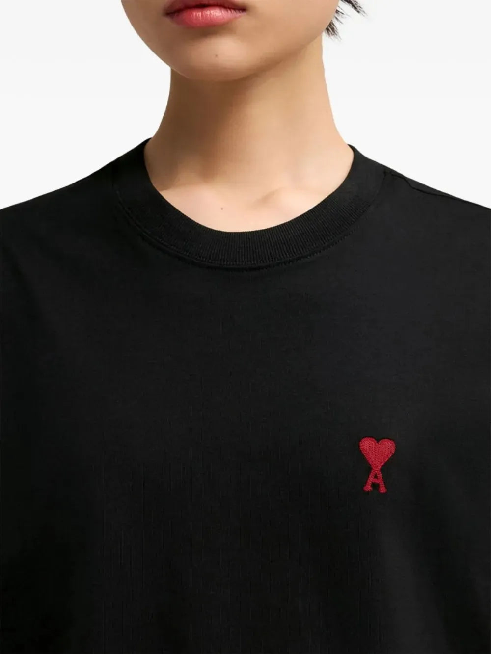 T-shirt T-shirt Ami de coeur Ami PARIS Nero Unisex