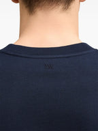 Image of the long-sleeve T-shirt 'Ami de cœur' by Ami PARIS for Unisex - Fall-Winter 2025 - Detailed View 7