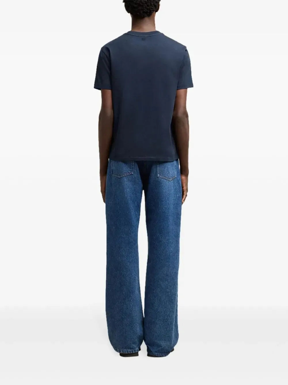 T-shirt T-shirt Ami de coeur Ami PARIS Blu scuro Unisex