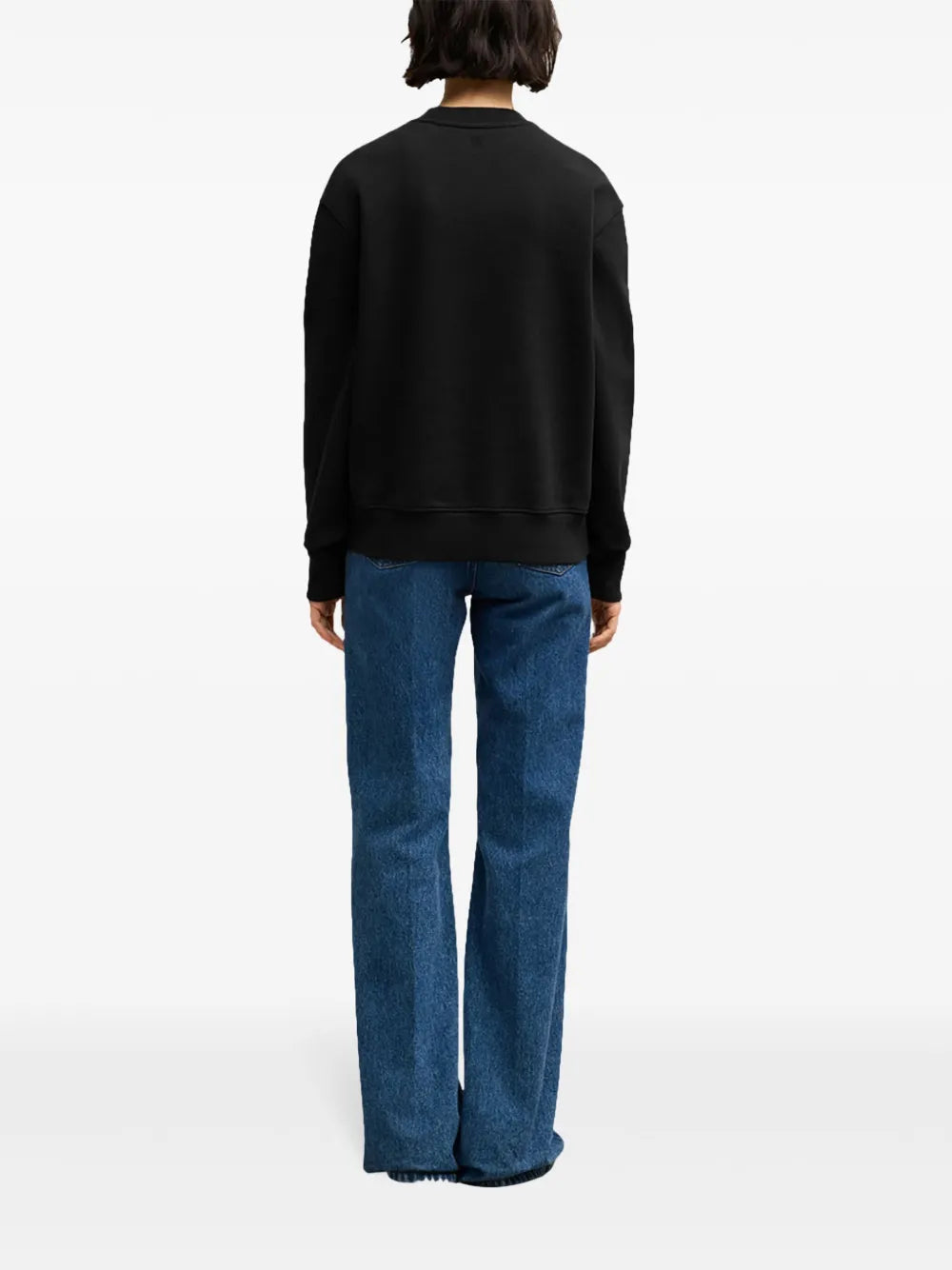 Felpe Felpa Ami de coeur Ami PARIS Nero Unisex