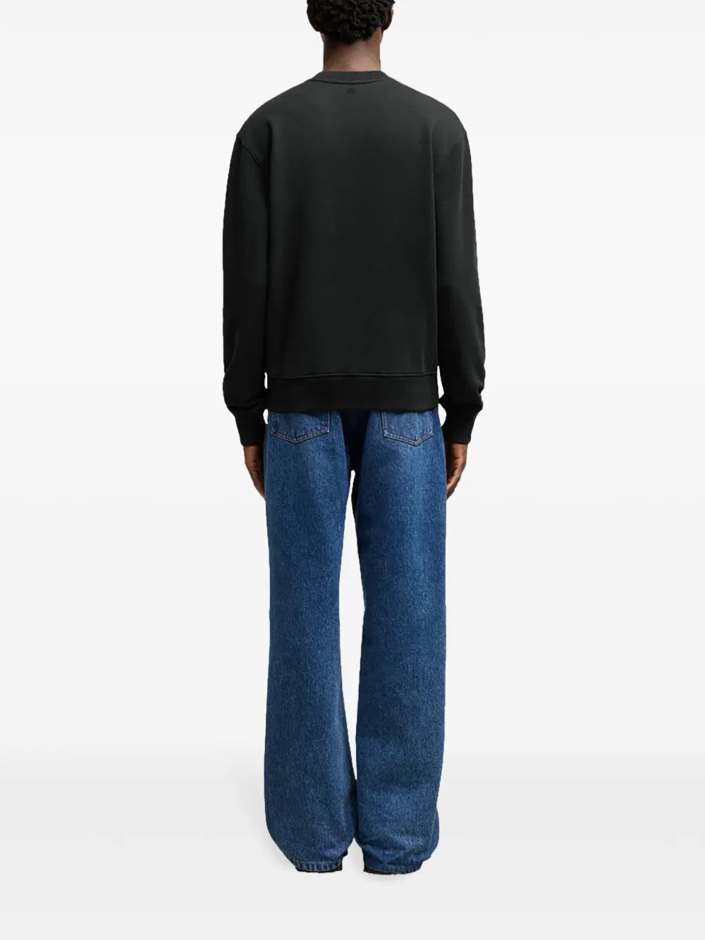 Felpe Felpa Ami de coeur Ami PARIS Nero Unisex