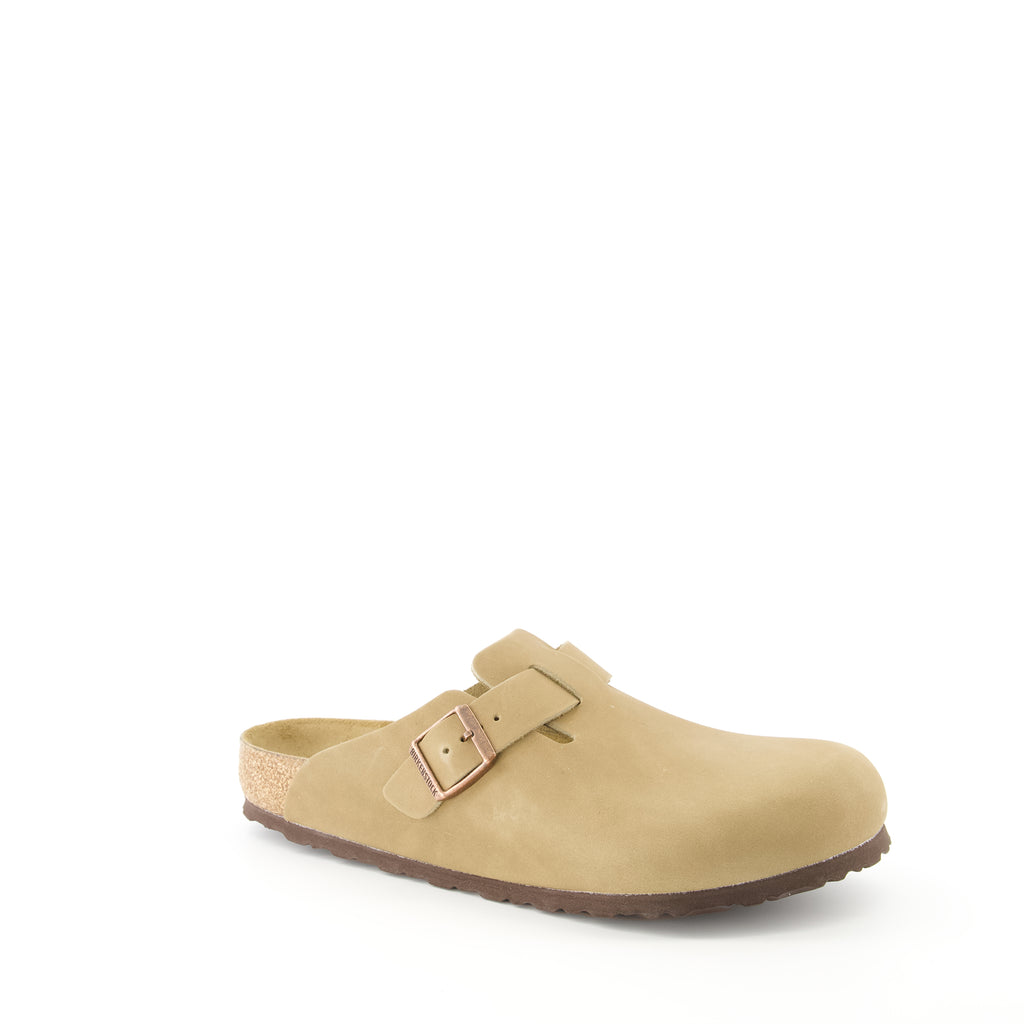 Chaussures ouvertes Mules Boston Birkenstock Beige Homme